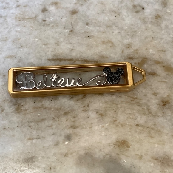 Believe Gold Vertical Locket #keepsake - Picture 8 of 8